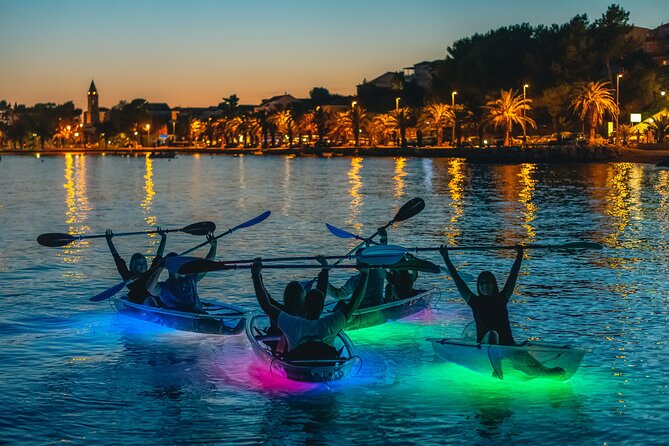 Transparent Kayak Glow Tour in Split