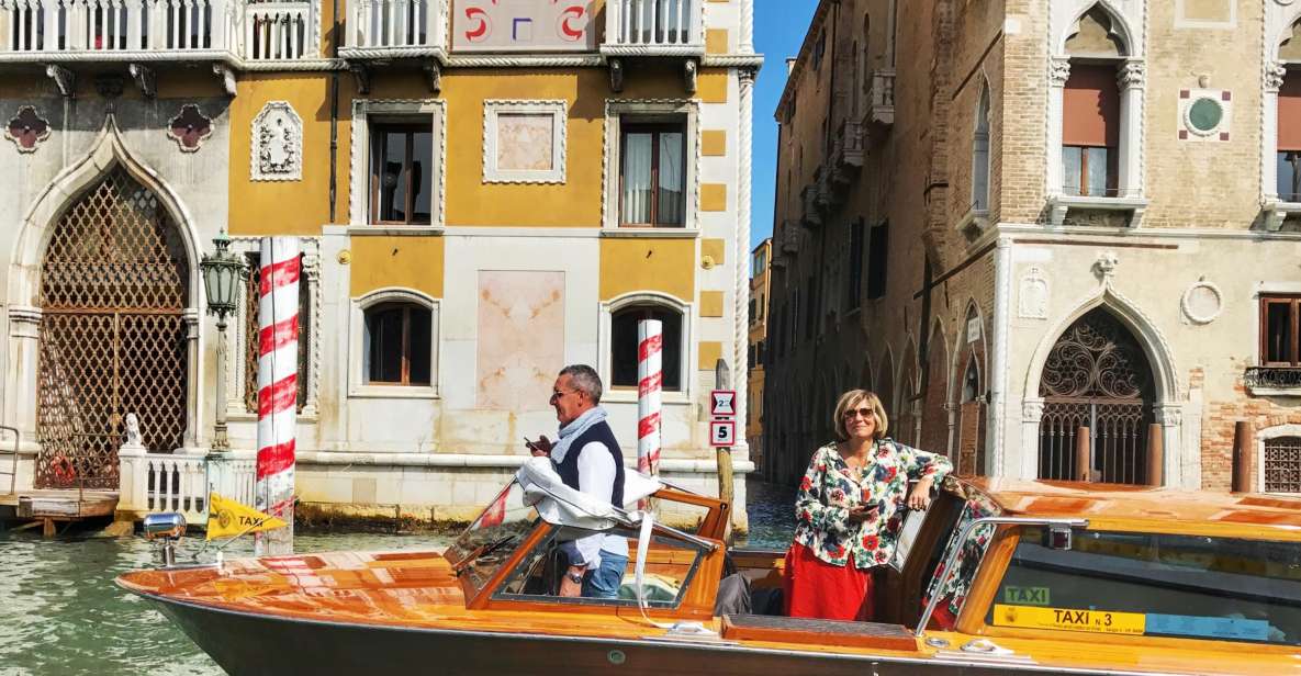 Venice: Private Transfer From Train Station by Water Taxi - Booking Details for Water Taxi Transfer