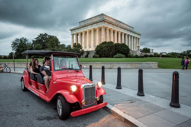 Washington DC by Moonlight Electric Cart Tour - Tour Details