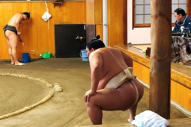 Watch Sumo Morning Practice at Stable in Tokyo - Tour Details