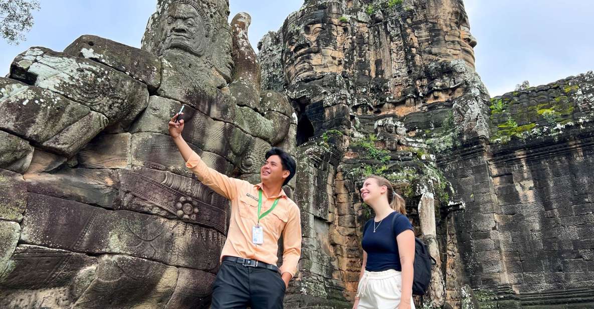2-Day Guided Trip to Angkor Wat & Kulen Mountain With Picnic - Day 1: Explore Angkor Wat Temples