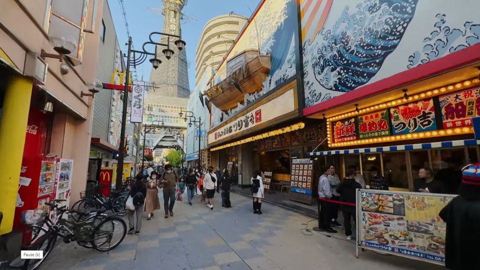 4 Hours Osaka Half-Day Drive Cruising City Tour. (1 Pax Up) - Tour Itinerary