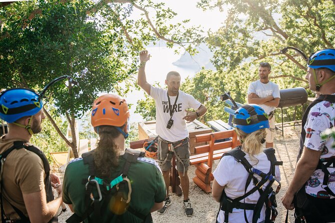 900-Meter Ziplining in Dubrovnik - Inclusions and Equipment