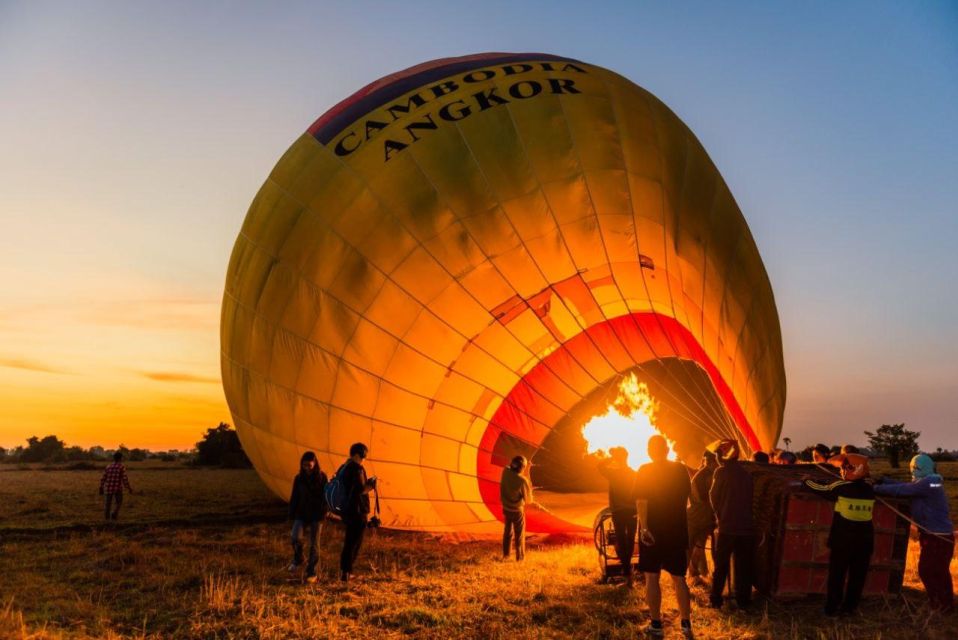 Angkor Stunning Hot Air Balloon - What to Expect During Pickup