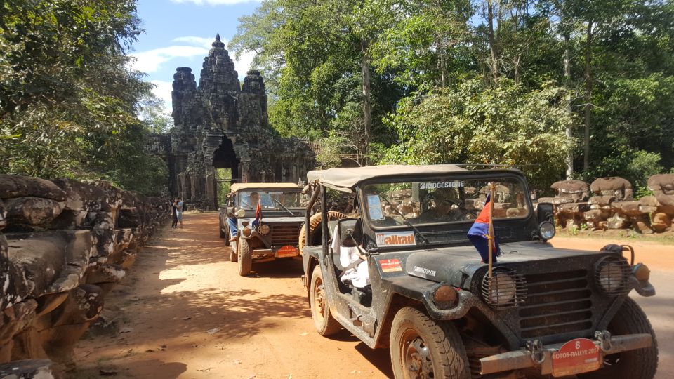 Angkor Wat in a Vintage Jeep With Driver - Jeep Rental - Tour Highlights