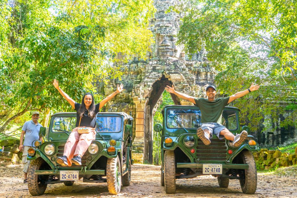 Angkor Wat: Sunrise Jeep Tour With Breakfast and Lunch - Experience Highlights