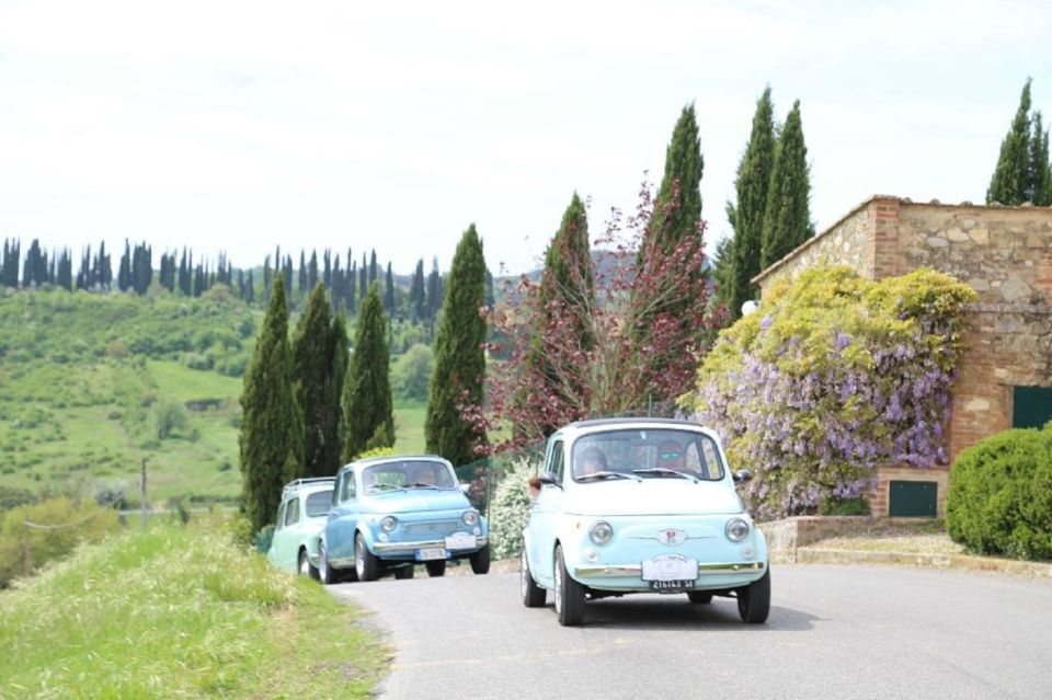 Chianti Countryside Full-Day Tour by Vintage Fiat 500 - Tour Highlights