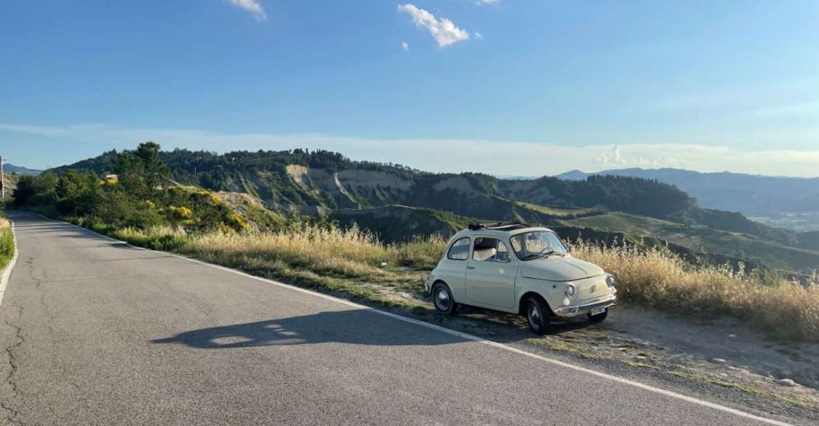 Fiat 500 Guided Tour on the Hills of Bologna - Experience Description