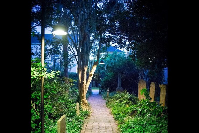 Ghosts of Charleston Night-Time Walking Tour With Unitarian Church Graveyard - Inclusions