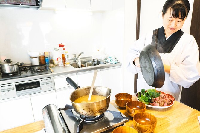 Japanese In-Home Cooking Lesson and Meal With a Culinary Expert in Osaka - What To Expect