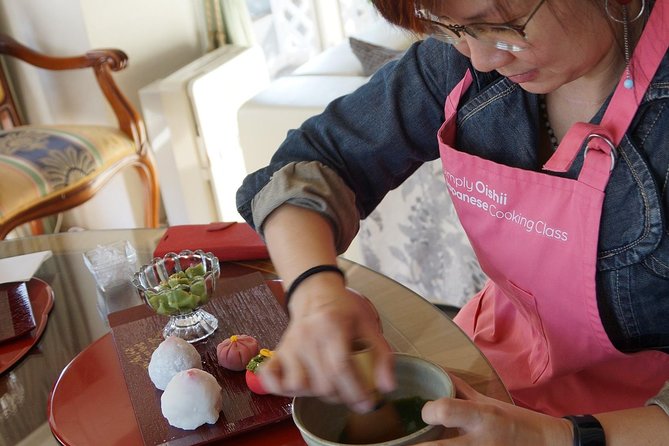 Japanese Sweets (Mochi & Nerikiri) Making at a Private Studio - Inclusions