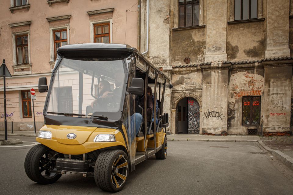 Krakow: City Sightseeing Tour by Eco Golf Cart - Experience