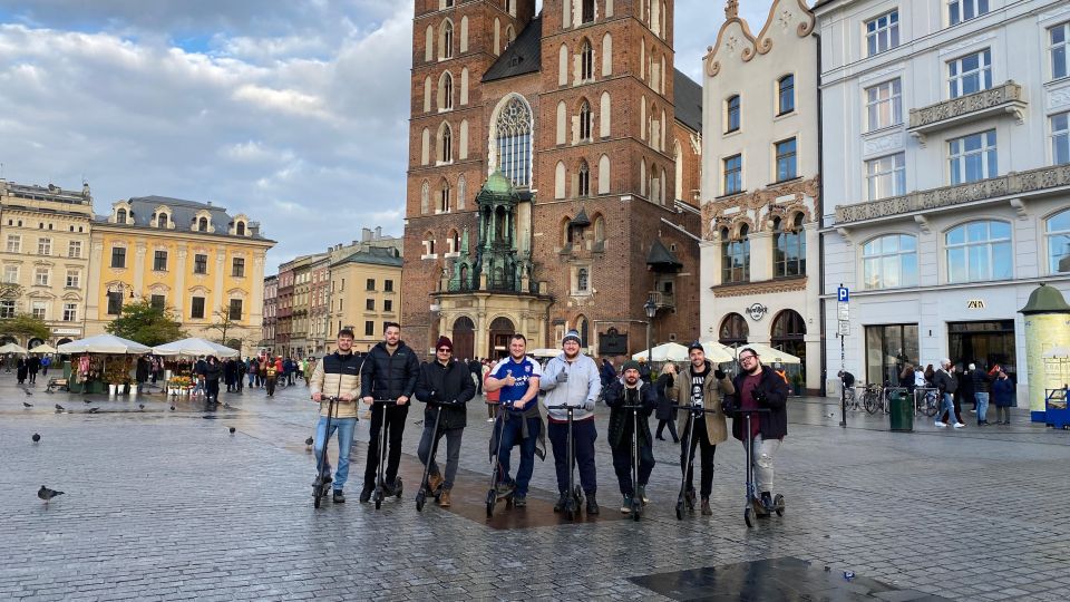 Krakow: Full Tour, Old Town and Jewish Quarter Scooter Tour - Key Highlights