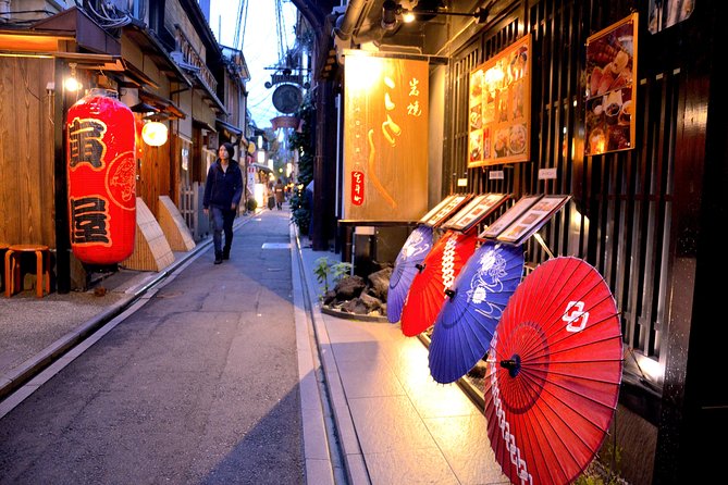 Kyoto Casual Evening Pontocho Food Tour - Food and Beverage Selections