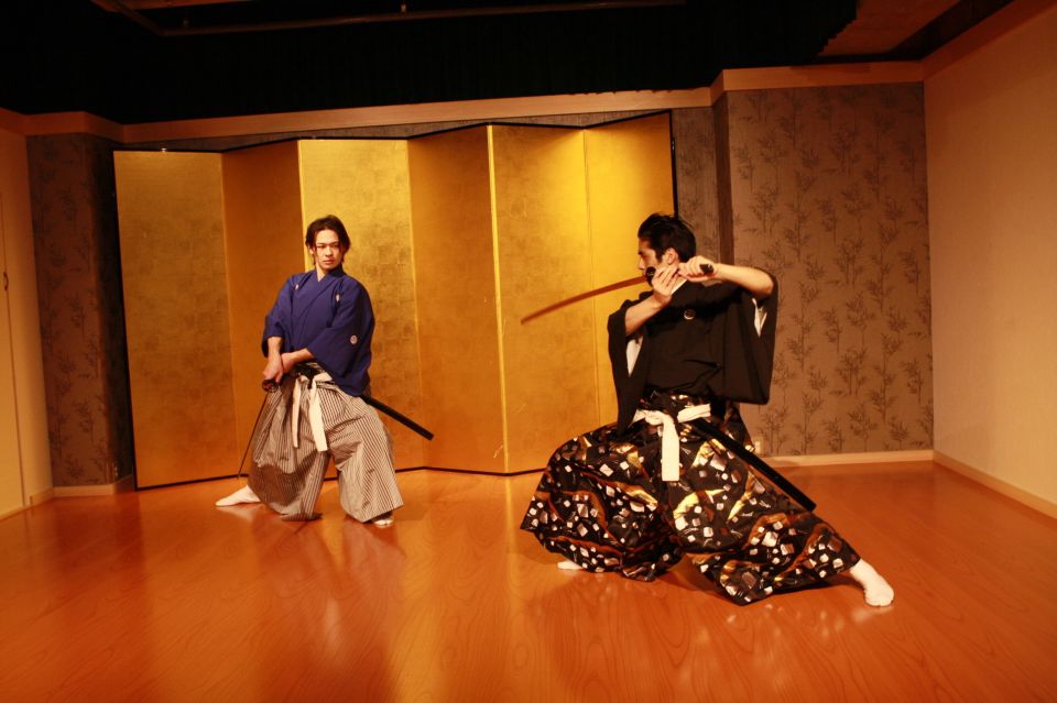Kyoto: Samurai Kenbu Traditional Sword Dancing Show - Booking Information