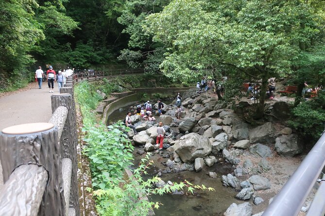 Minoh Waterfall and Nature Walk Through the Minoh Park - Wild Monkey Sightings at Waterfall