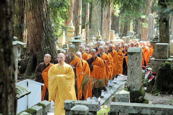 Mt. Koya Sacred Full-Day Private Tour (Osaka Departure) With Licensed Guide - Inclusions