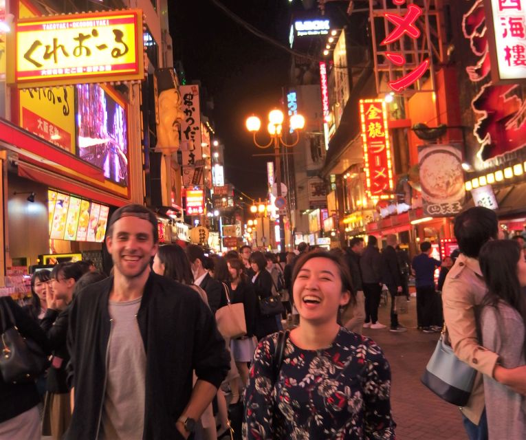 Osaka: Bar Hopping Night Tour in Namba - Food Experience and Options