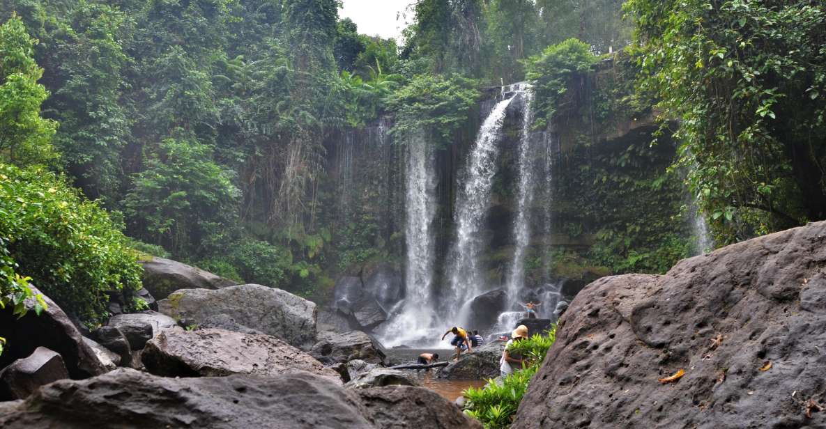 Phnom Kulen Waterfall and 1000 Lingas Small Group Tour - Experience Highlights
