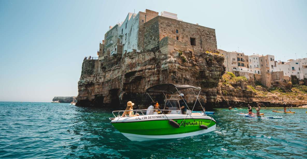 Polignano a Mare: Private Speedboat Cave Trip With Aperitif - Highlights of the Trip