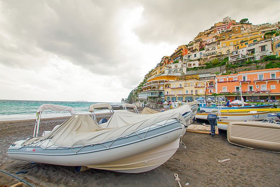 Rome: Amalfi Coast Boat Cruise & Guided Coastal Towns Tour - Tour Highlights and Experiences