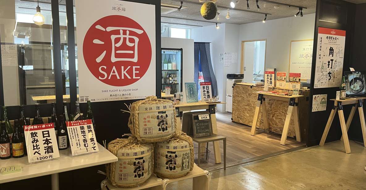 Savor Japanese Sake With Fresh Sashimi in Tsukiji! - Experience Highlights
