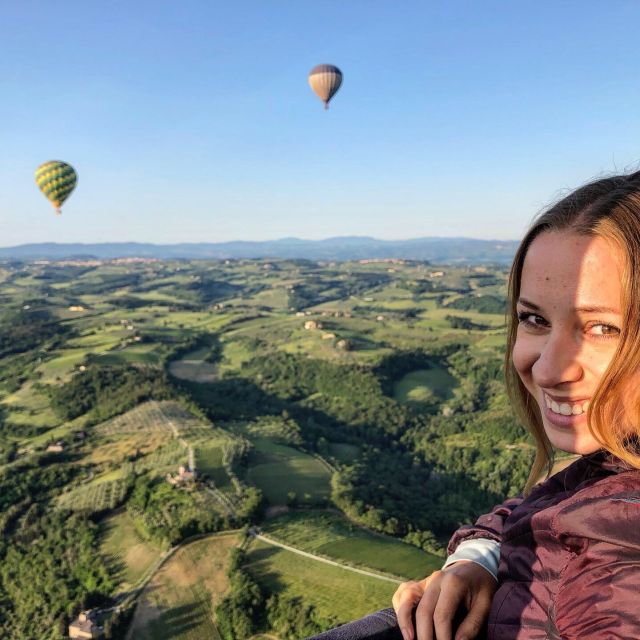 Siena: Balloon Flight Over Tuscany With a Glass of Wine - Experience Details