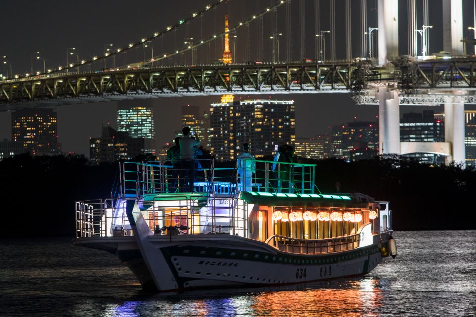 Sumida River: Japanese Traditional Yakatabune Dinner Cruise - Dining Experience