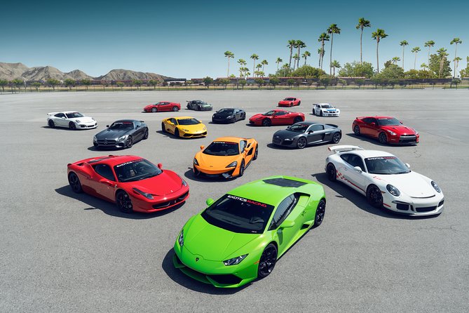 Two-Hour Exotic Car Driving Experience Package in Las Vegas - Track and Cars