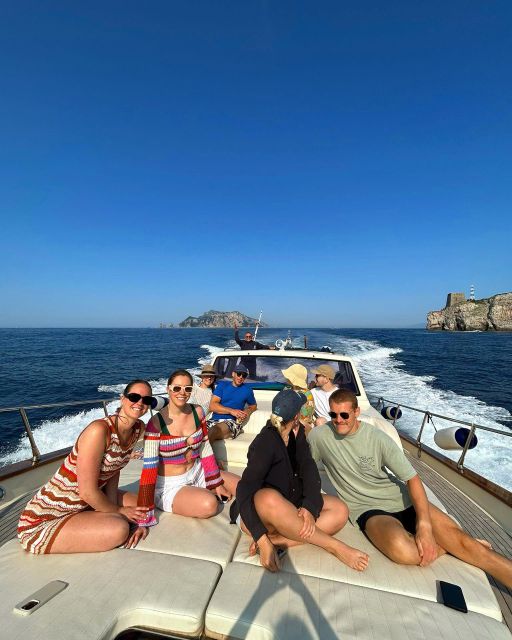 Amalfi Coast Premium Boat Tour From Sorrento Max 8 People - Full Tour Description