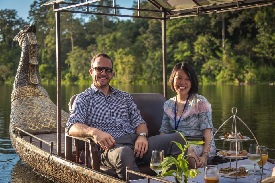 Angkor Bike Tour & Gondola Sunset Boat W/ Drinks & Snack - Tour Description