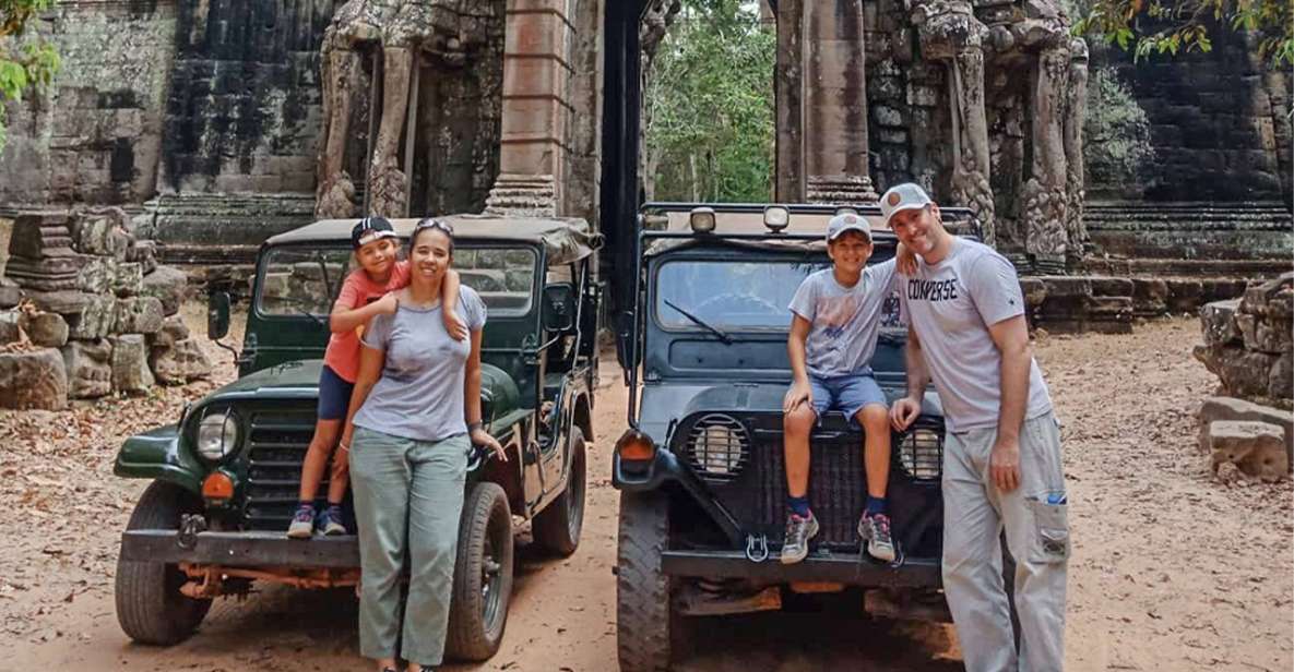 Angkor Wat: Guided Jeep Tour Inclusive Lunch at Local House - Itinerary Details
