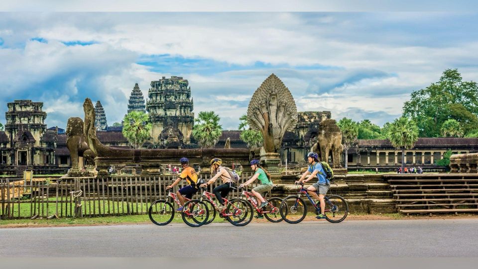 Angkor Wat: Guided Sunrise Bike Tour W/ Breakfast and Lunch - Tour Inclusions
