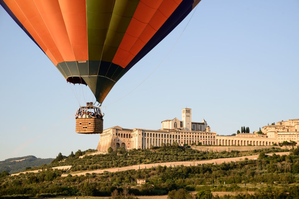 Assisi: Hot Air Balloon Ride With Breakfast & Wine Tasting - Location Information