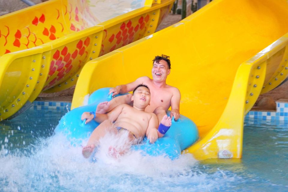 Da Nang: Mikazuki Water Park 365 With Onsen E-Ticket - Park Guidelines