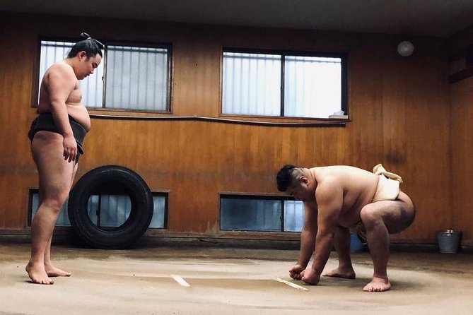 Exclusive Access to a Sumo Training Session in Tokyo - Photography and Interaction Opportunities