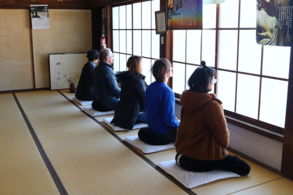 Experience Meditation at Shounji Temple, Takehara Hiroshima - Dive Into Sutra Copying Practice