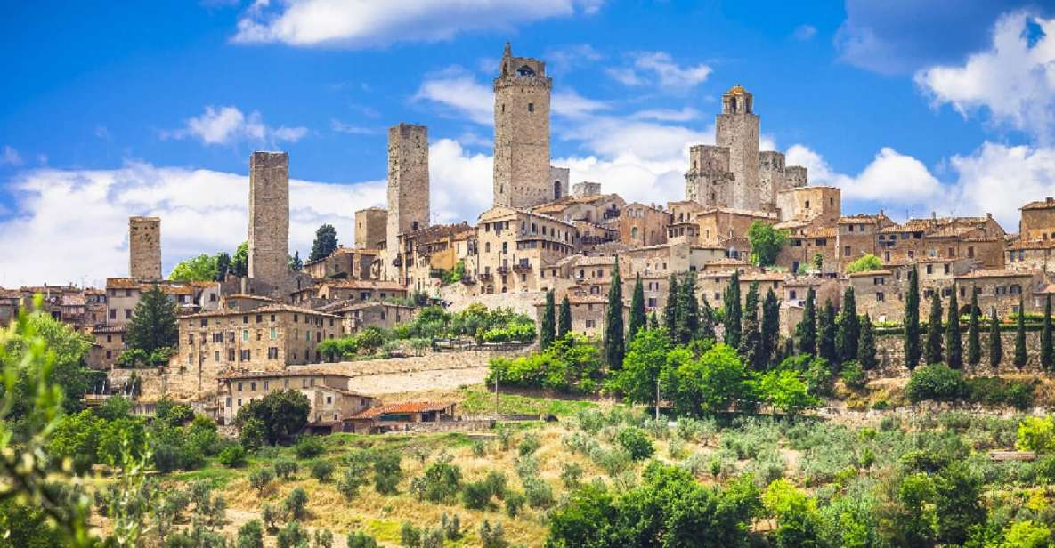 Florence: San Gimignano & Volterra Day Trip With Food & Wine - Tuscan Lunch at Winery
