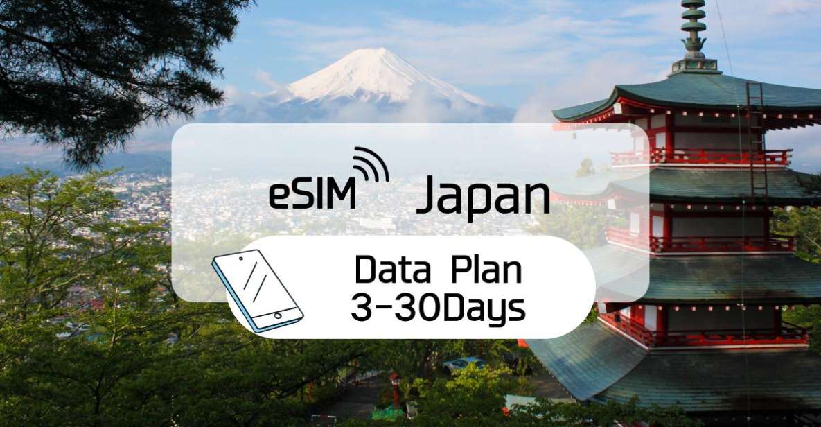 Japan: Esim Roaming Data Plan (0.5-2gb/ Day) - Participant Information and Date Selection