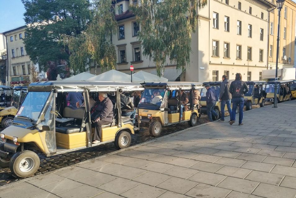 Krakow: Jewish Quarter and Ghetto Electric Golf Cart Tour - Logistics and Information