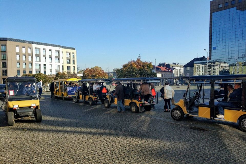 Krakow: Old Town, Kazimierz, & Former Ghetto by Golf Cart - Included in the Tour