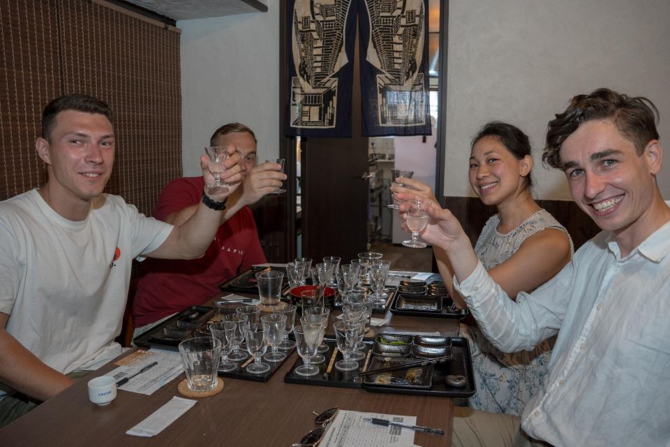 Kyoto: Insider Sake Brewery Tour With Sake and Food Pairing - Tasting Session Highlights