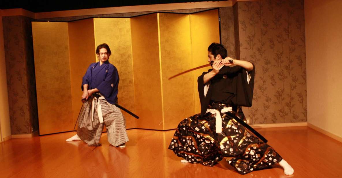 Kyoto: Samurai Kenbu Traditional Sword Dancing Show - Practical Details