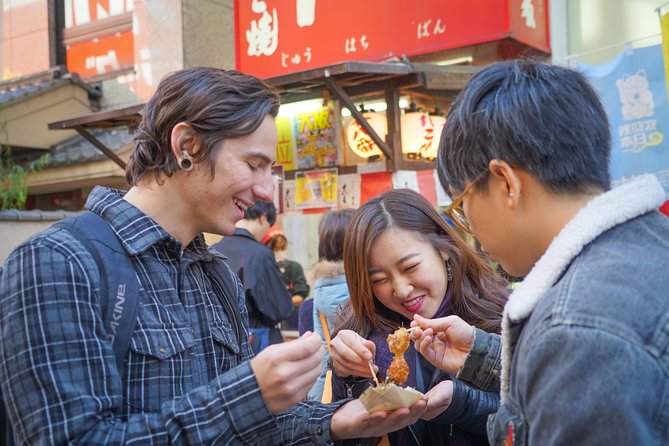 Osaka Local Foodie Walking Tour in Dotonbori and Shinsekai - Food Stops