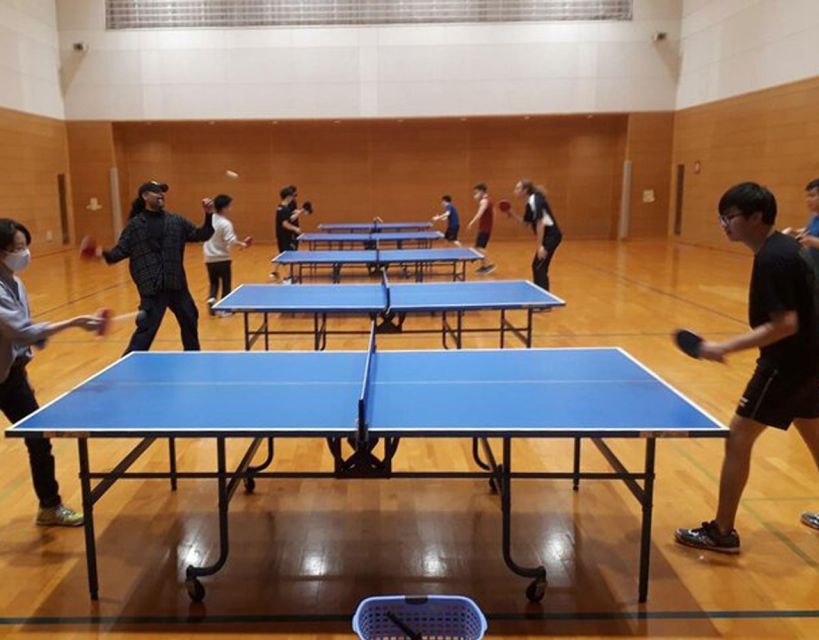 Osaka: Table Tennis Experience With Local Players - Instructors and Accessibility
