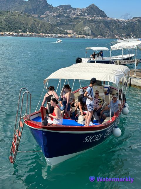 Private Tour of Etna and Taormina Boat Tour With Tasting - Duration and Logistics Information