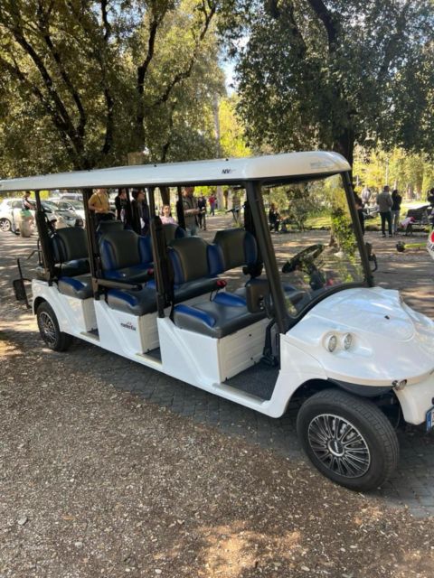 Rome by Night in Golf Cart. Pizza & Gelato 4 Hrs Tour - Booking Details and Information