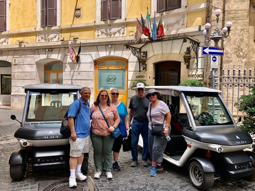 Rome: City Sightseeing Tour by Golf Cart - Tour Description
