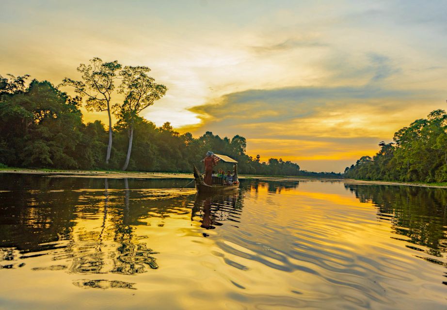 Siem Reap: Angkor Sunset Bike & Boat Tour W/ Drinks & Snacks - Experience Highlights