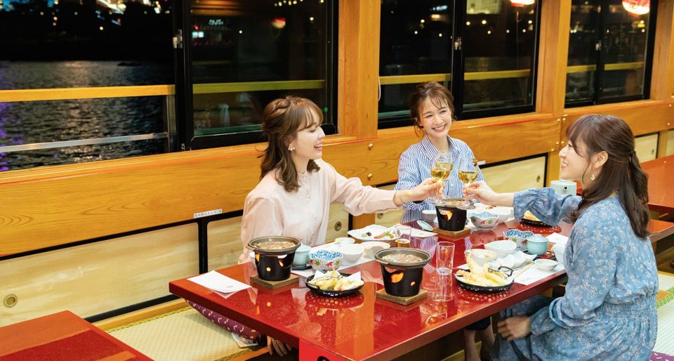 Sumida River: Japanese Traditional Yakatabune Dinner Cruise - Inclusions and Services
